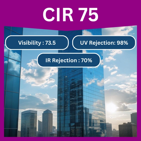 CIR 75 Commercial Window Film Roll