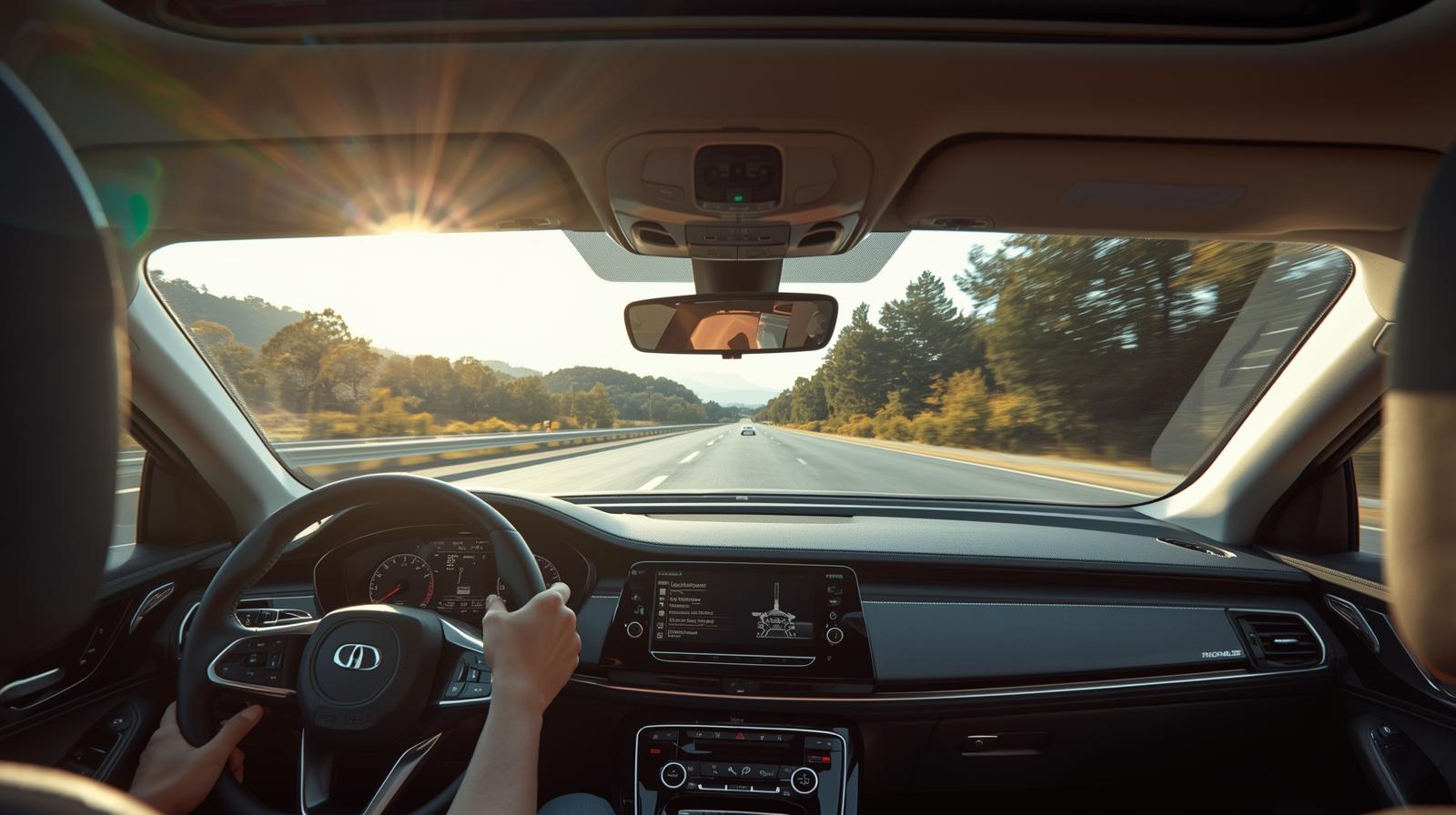 Bright day driving with AIR 70 high clarity heat control film