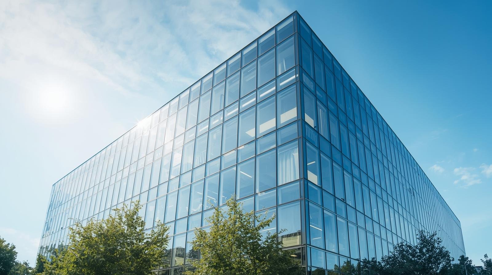 Cool and comfortable corporate office with energy-saving window film