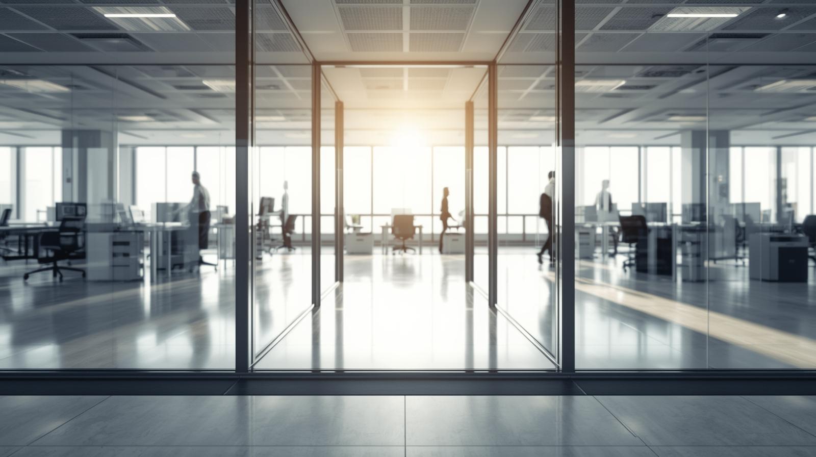 IT office and corporate building window films for heat and glare control