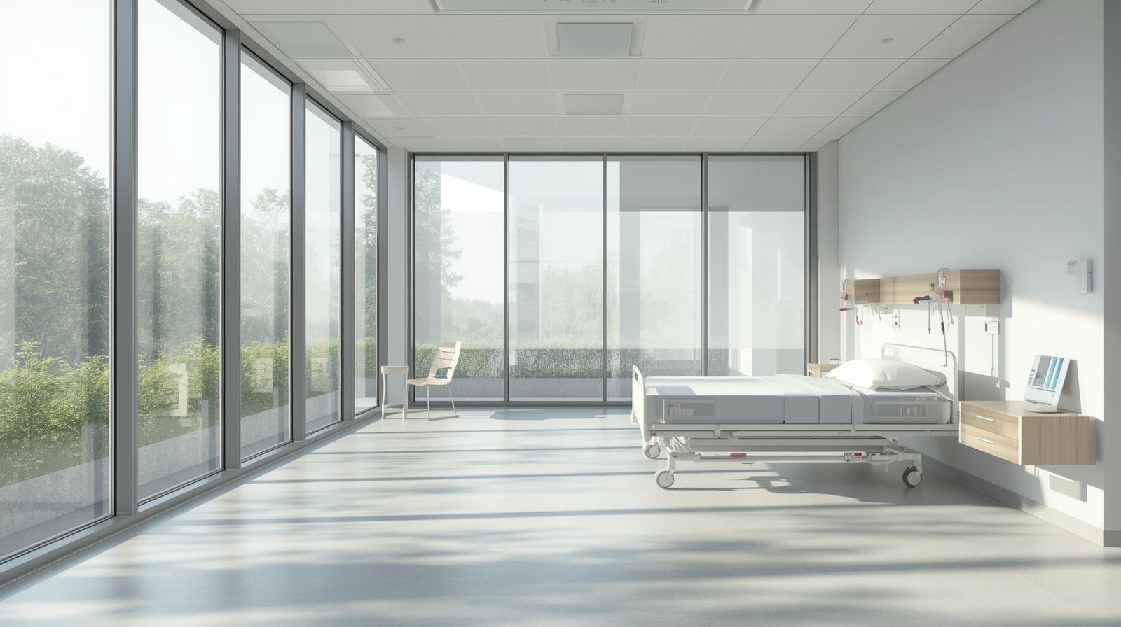 Window film improves comfort and glare control for hospitals and healthcare spaces