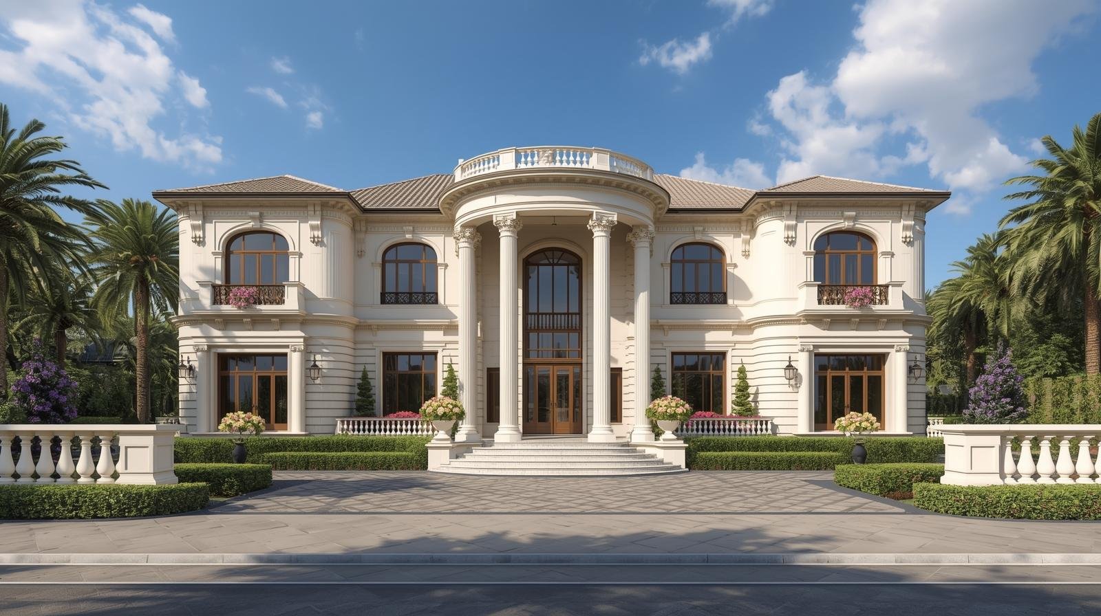 Luxury villa window films installed for heat and UV protection in Hyderabad